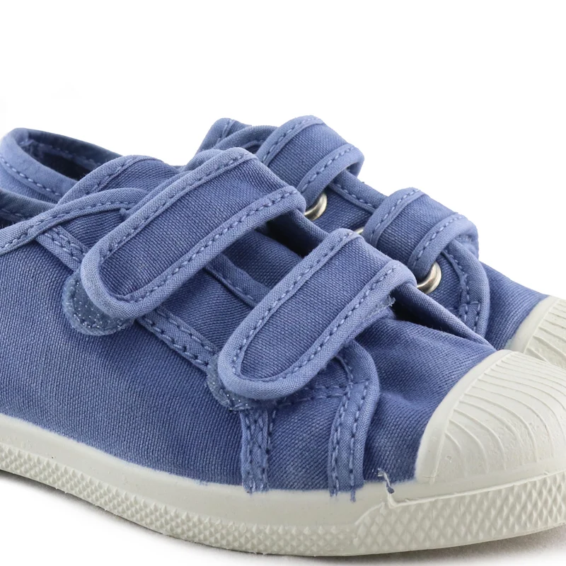 Zapatilla celeste lavado LONA489 Natural World