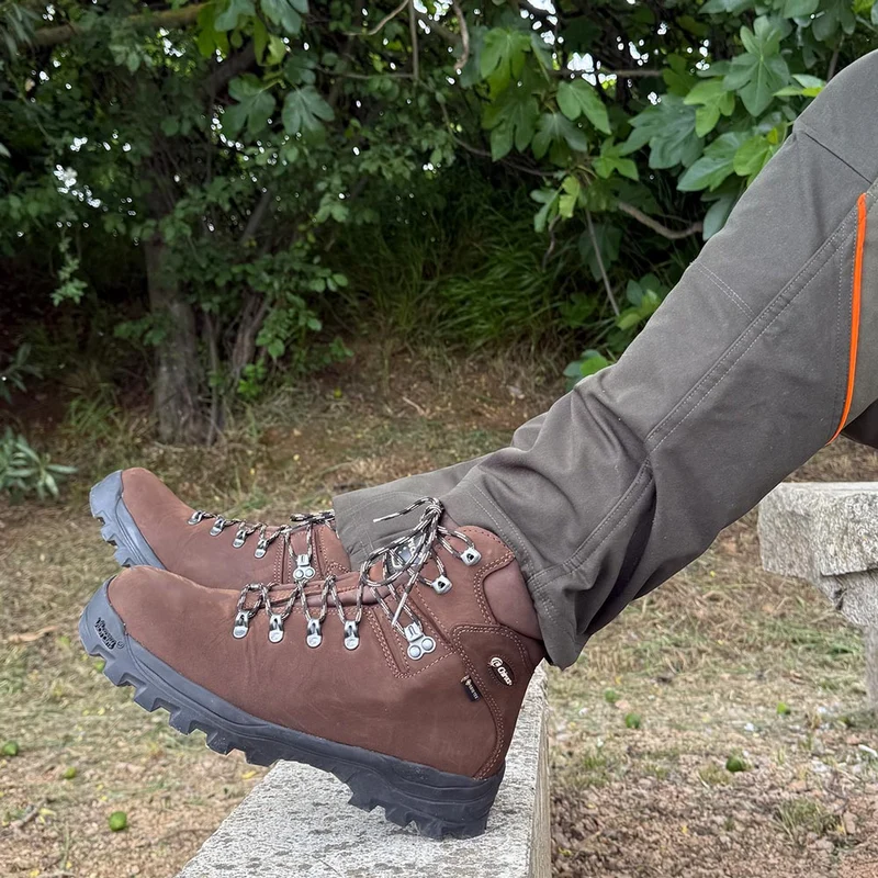 Botas de montaña y trekking Unisex Chiruca Calibre 22 Gore-Tex Marrón