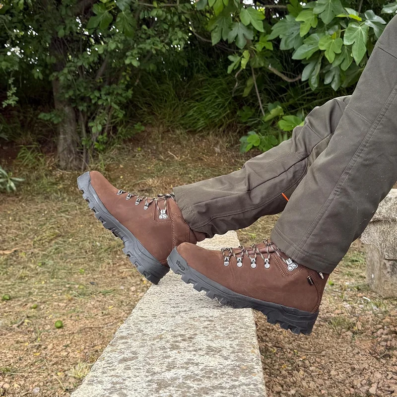 Botas de montaña y trekking Unisex Chiruca Calibre 22 Gore-Tex Marrón