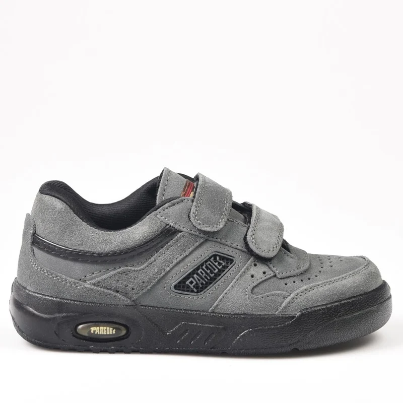 Zapatillas Paredes Ecológico Gris Velcro