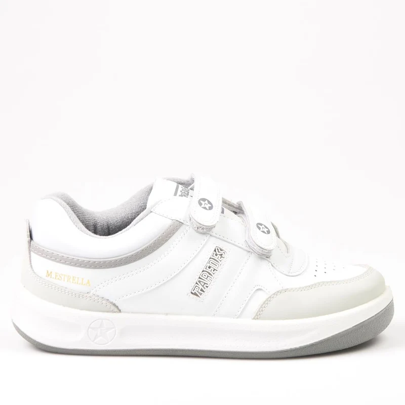 Zapatillas Paredes Estrella Blanco Velcro