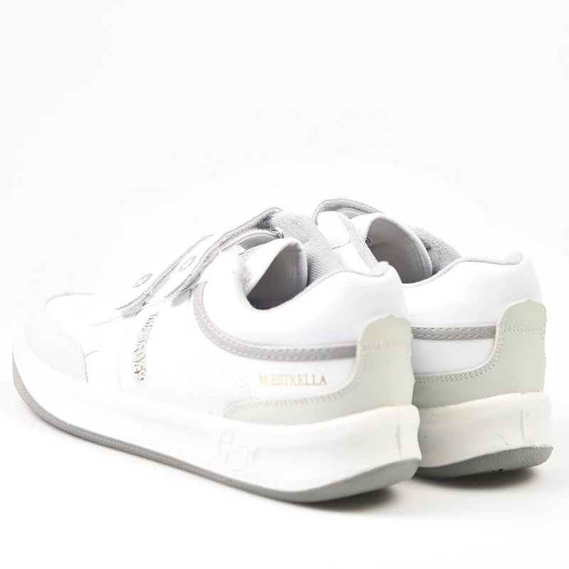 Zapatillas Paredes Estrella Blanco Velcro