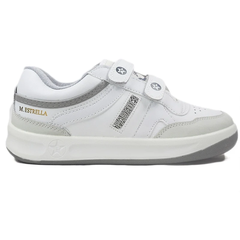Zapatillas Paredes Estrella Blanco Velcro