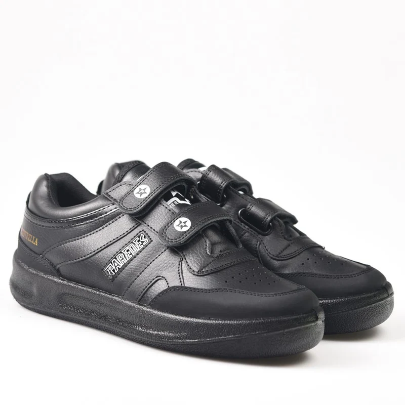 Zapatillas Paredes Estrella Negro Velcro