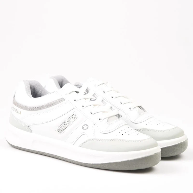 Zapatillas Paredes Estrella Blanco Cordón