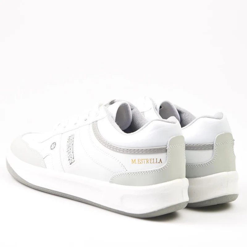 Zapatillas Paredes Estrella Blanco Cordón