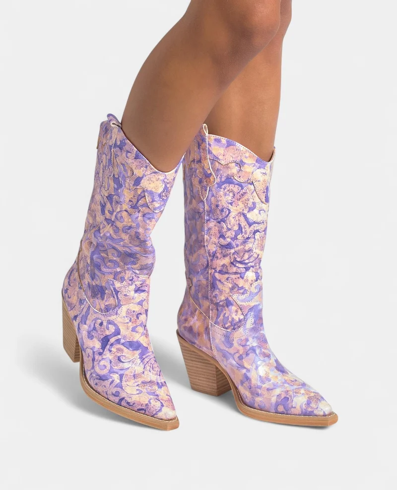 MEDIA BOTA BORDADOS
