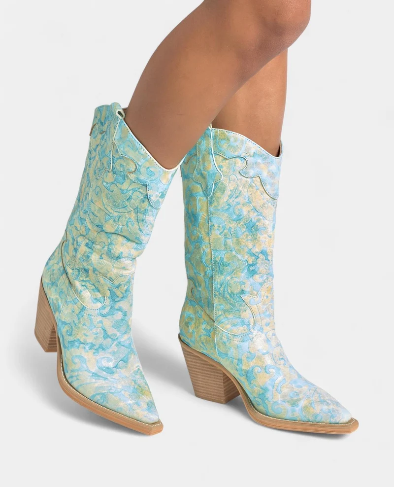 MEDIA BOTA BORDADOS