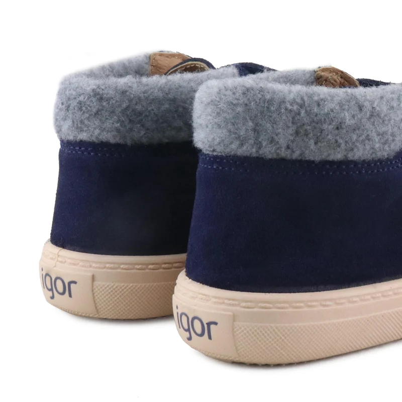 Bota serraje azul TUI Igor