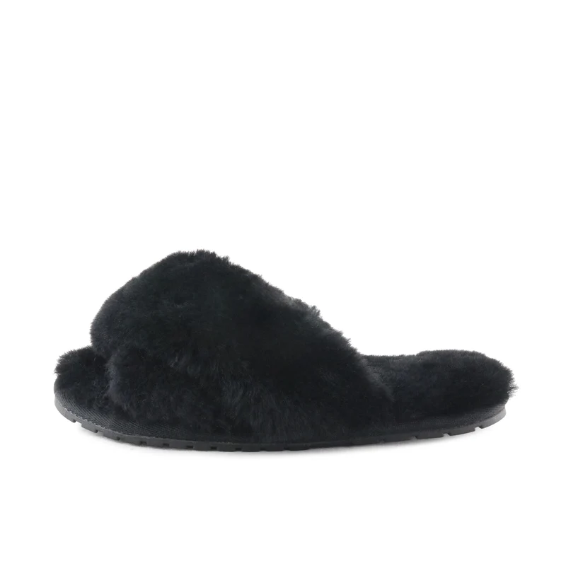Zapatilla casa negra MAYBERRY Emu