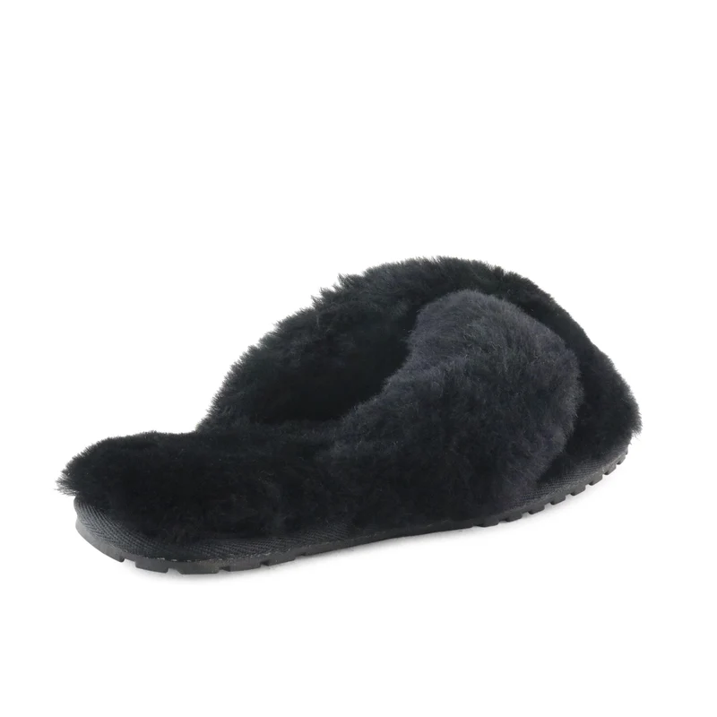 Zapatilla casa negra MAYBERRY Emu