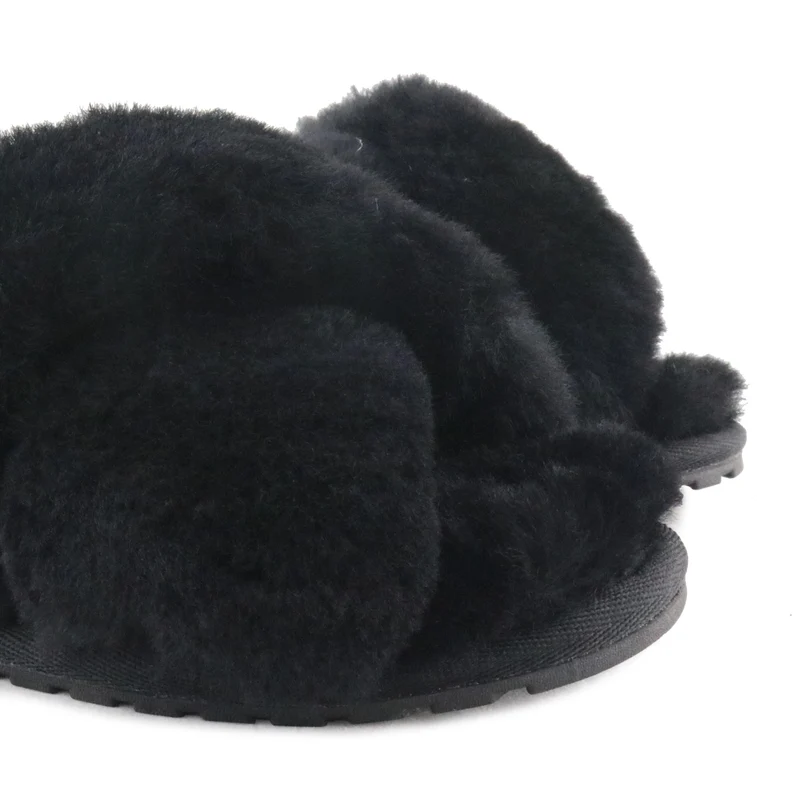 Zapatilla casa negra MAYBERRY Emu