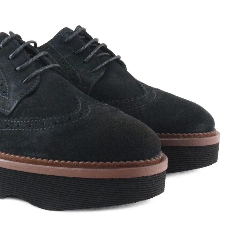 Blucher serraje negro BLUON Jeromín