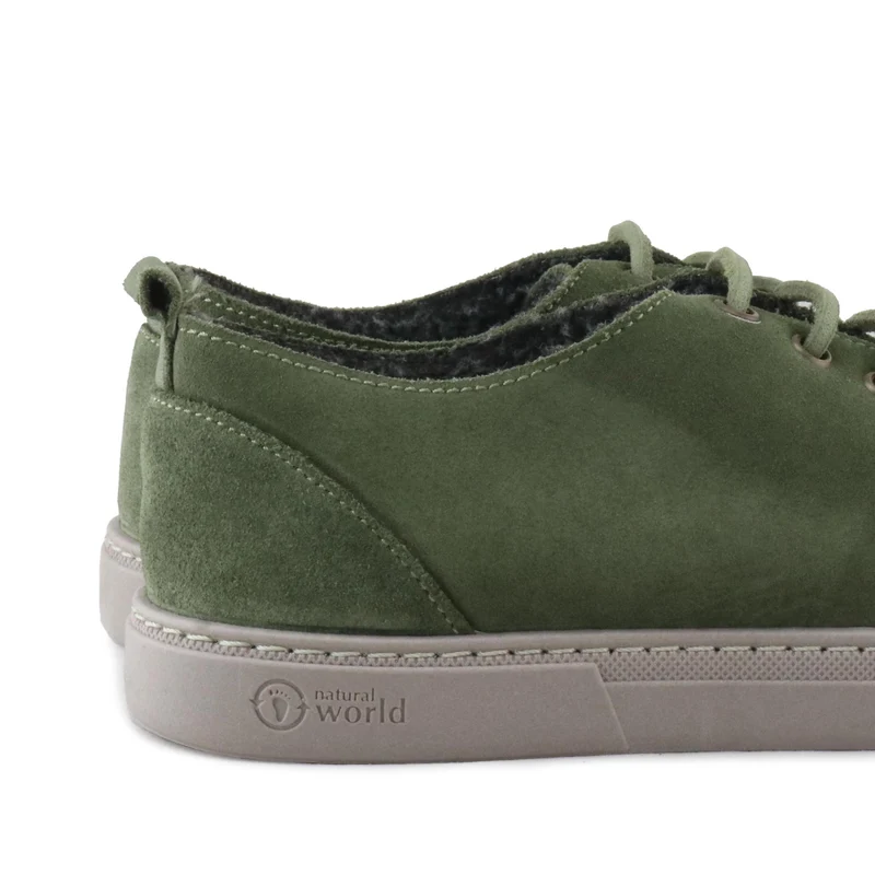 Zapatilla kaki lavado 6204 Natural World
