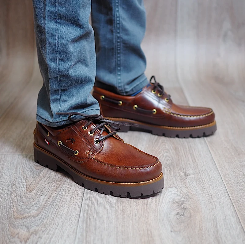 Zapatos Fluchos Richfield F0046 Castaño