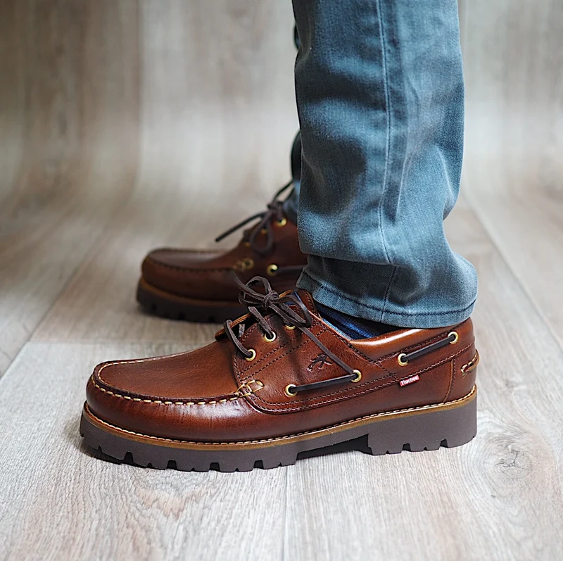 Zapatos Fluchos Richfield F0046 Castaño
