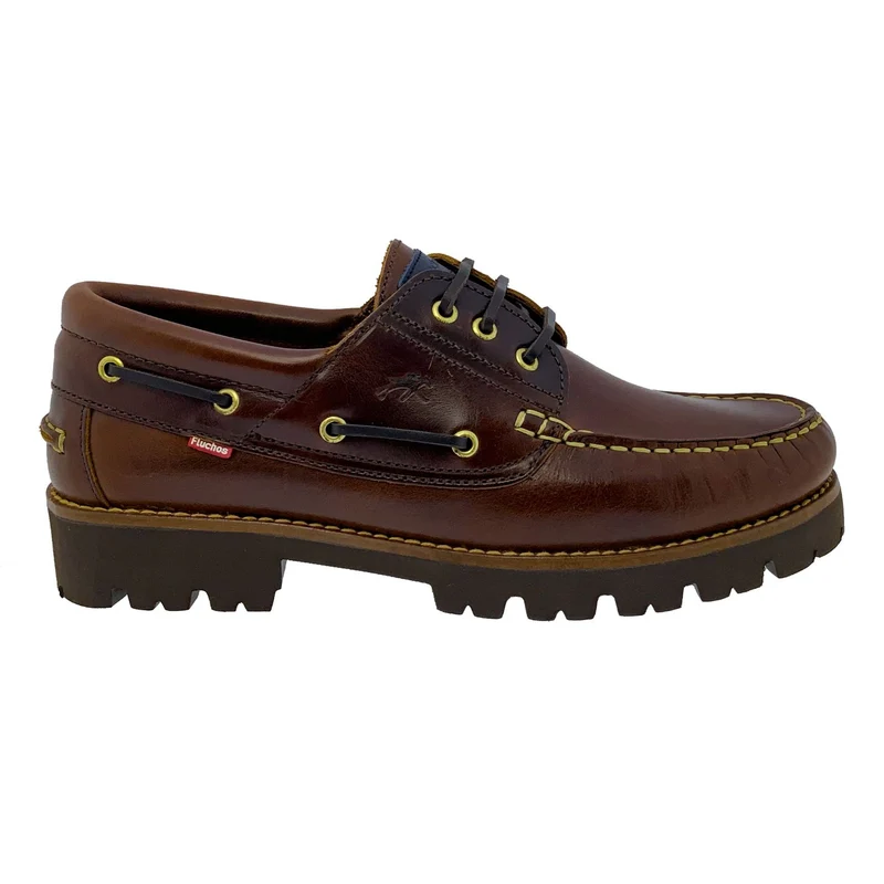 Zapatos Fluchos Richfield F0046 Castaño