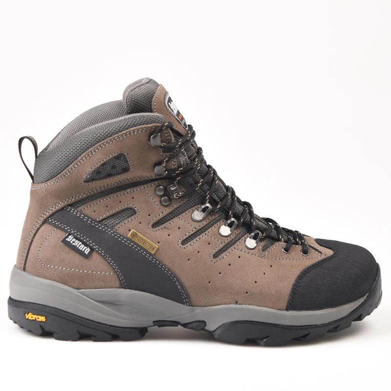 Botas de montaña y trekking Hombre Bestard Turó Gore-Tex Marrón