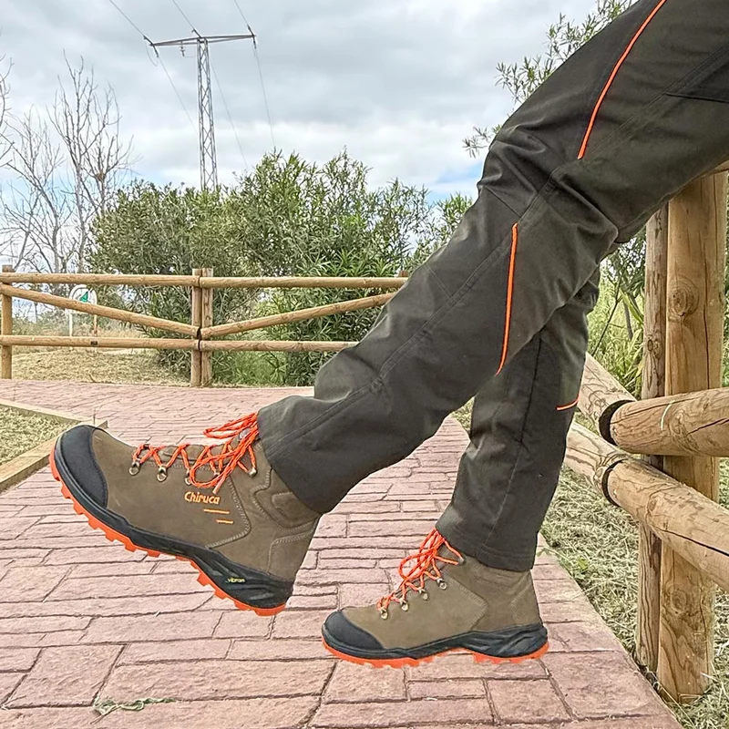 Botas de montaña y trekking Unisex Chiruca Game Force Hi Vis 38 Gore-Tex Verde