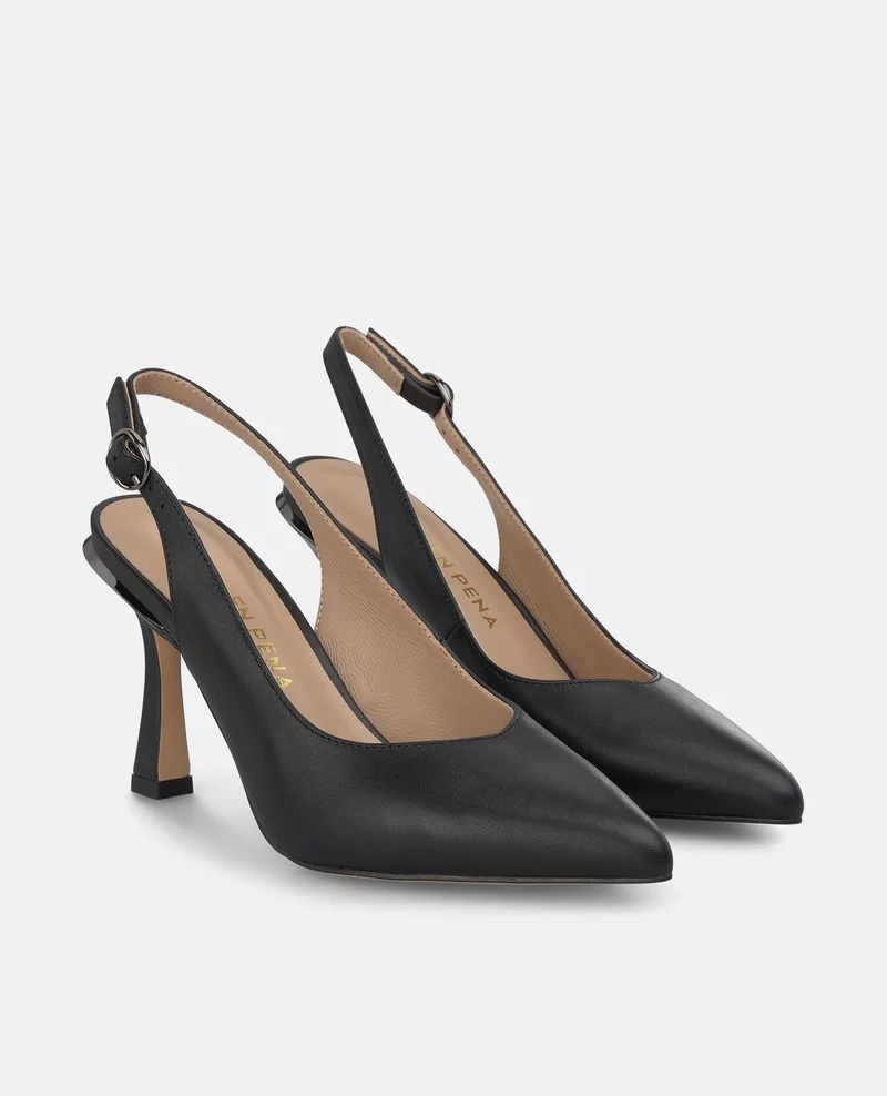 ZAPATO DESTALONADO PUNTERA AFILADA