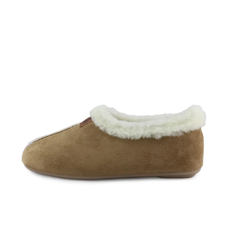 Zapatilla casa beige 4134 Norteñas