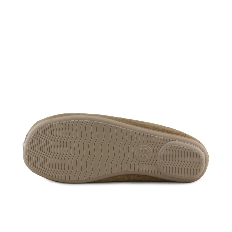 Zapatilla casa beige 4134 Norteñas