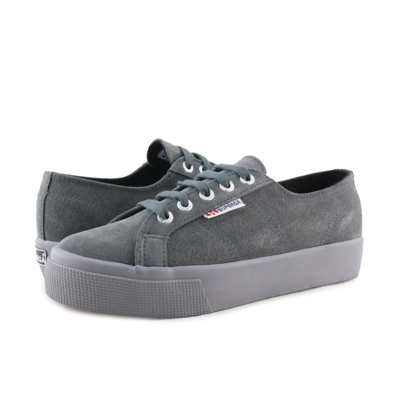 Zapatilla serraje gris 2730SUEU Superga