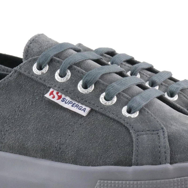 Zapatilla serraje gris 2730SUEU Superga