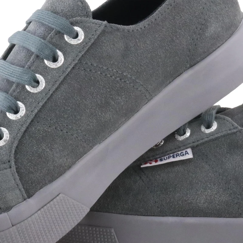 Zapatilla serraje gris 2730SUEU Superga
