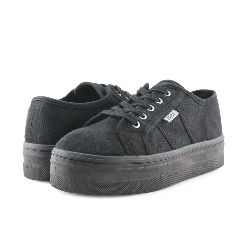 Zapatilla negro lavado CAPRI-INV 220V