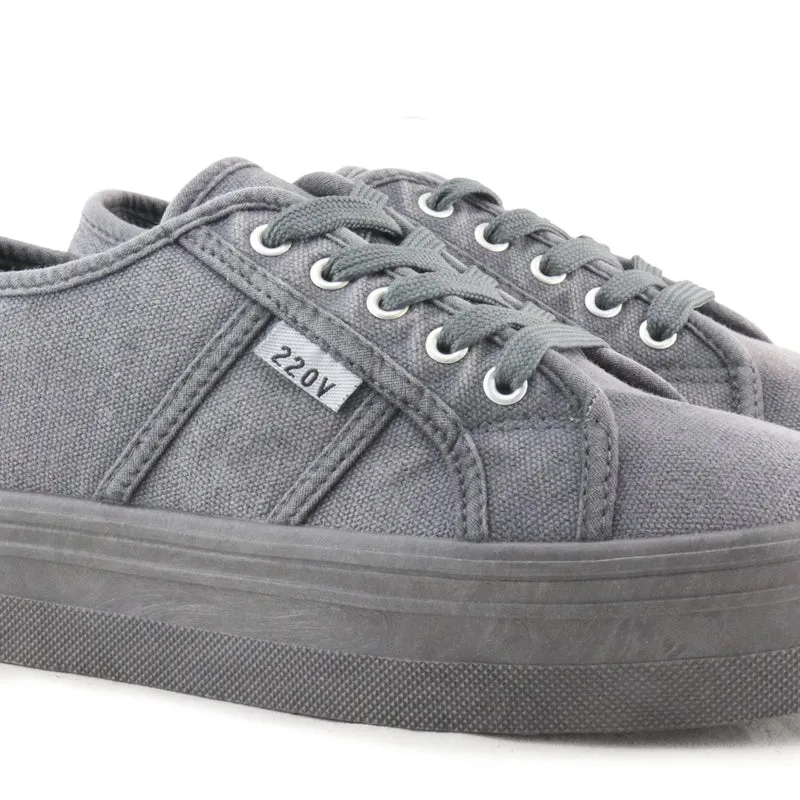 Zapatilla gris lavado CAPRI-INV 220V