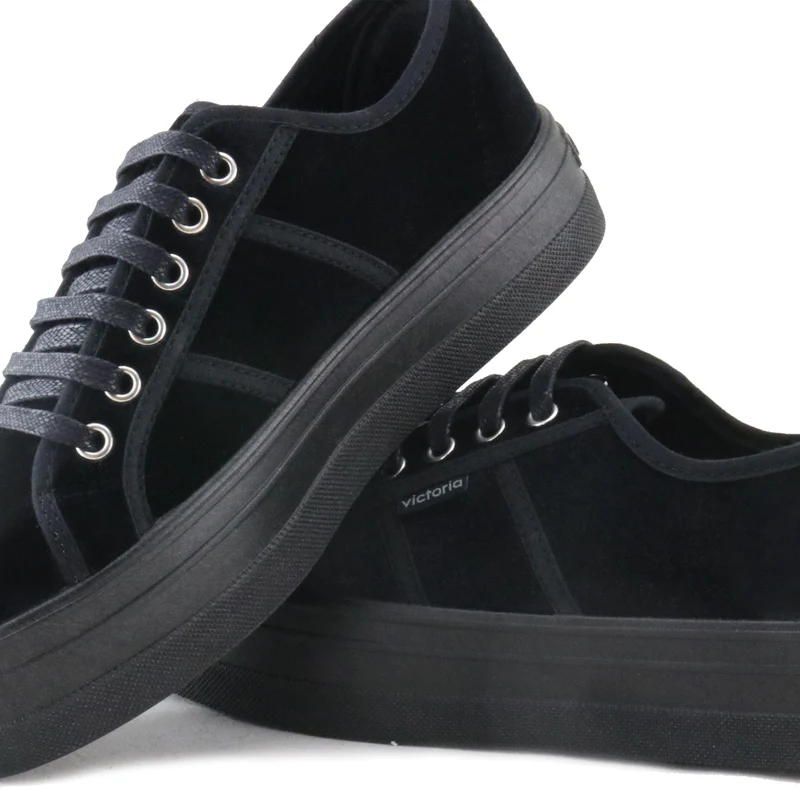 Zapatilla negro 9225 Victoria