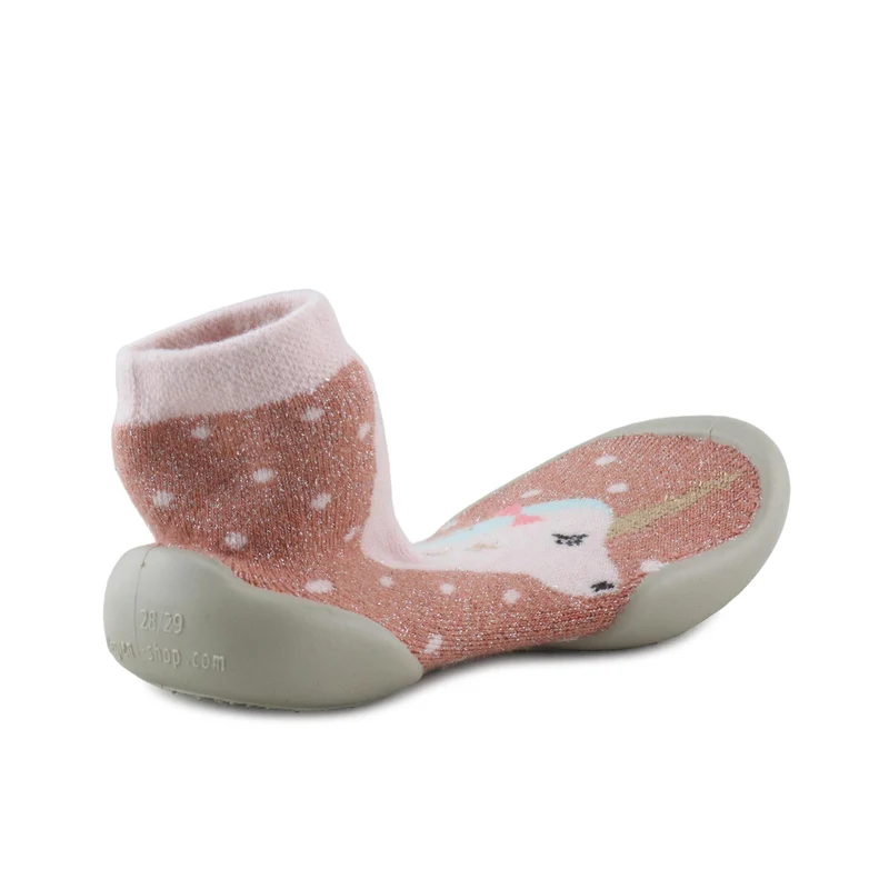 Zapatilla casa rosa palo 751C Collégien