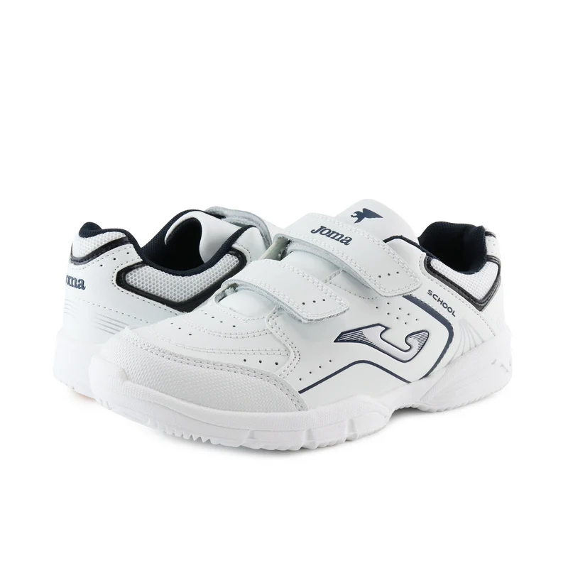 Deportiva blanco/azul/plata WSCHOOL Joma