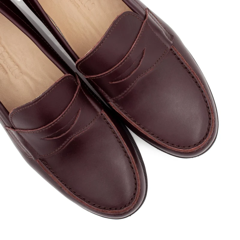 Mocasín burdeos GORIMOC Jeromín