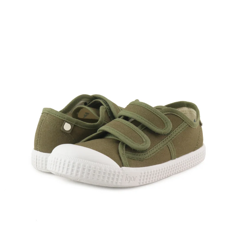 Zapatilla kaki S10199 Igor