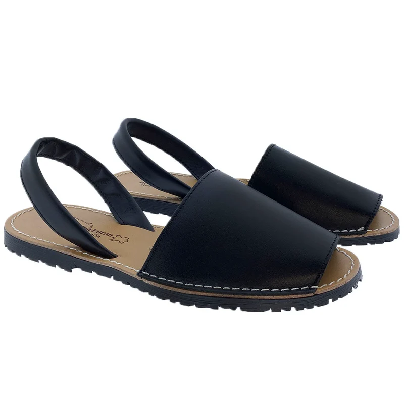 Sandalias Menorquinas Negro