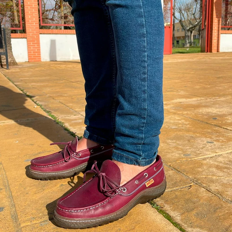 Zapatos Apache 512 Burdeos