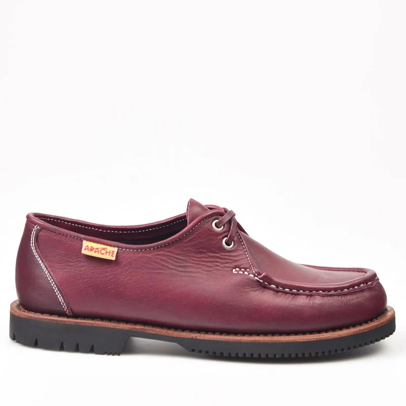 Zapatos Apache 401 Yukon Burdeos