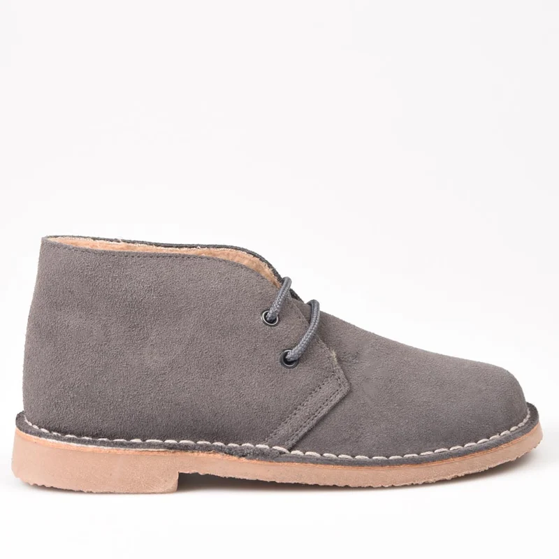 Botas Pisamierdas Gris Borreguito