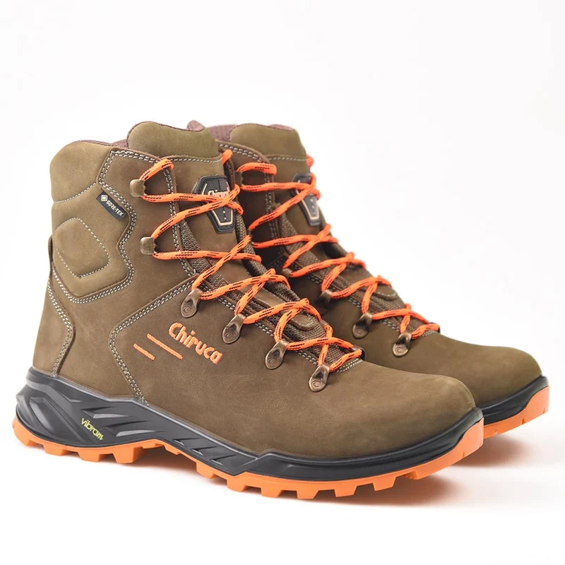 Botas de montaña y trekking Unisex Chiruca Game Hi Visibility 08 Gore-Tex Verde