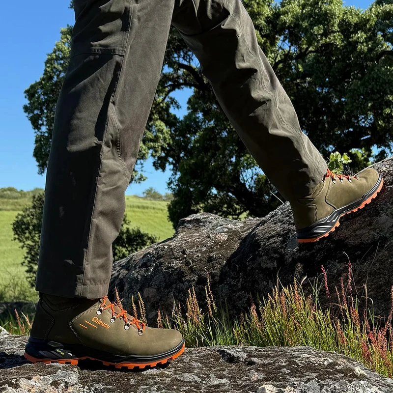 Botas de montaña y trekking Unisex Chiruca Game Hi Visibility 08 Gore-Tex Verde