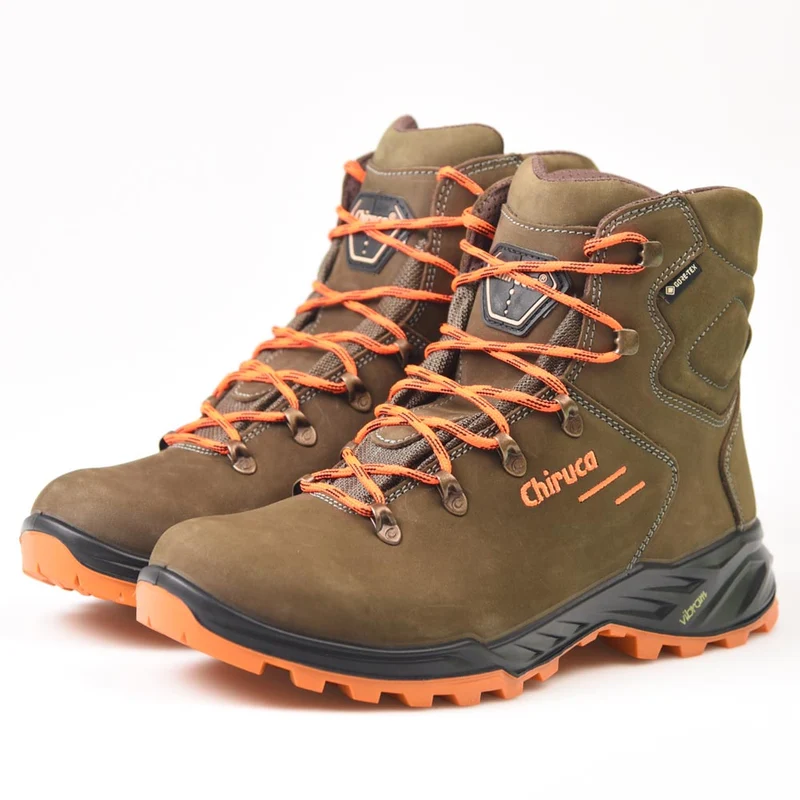 Botas de montaña y trekking Unisex Chiruca Game Hi Visibility 08 Gore-Tex Verde