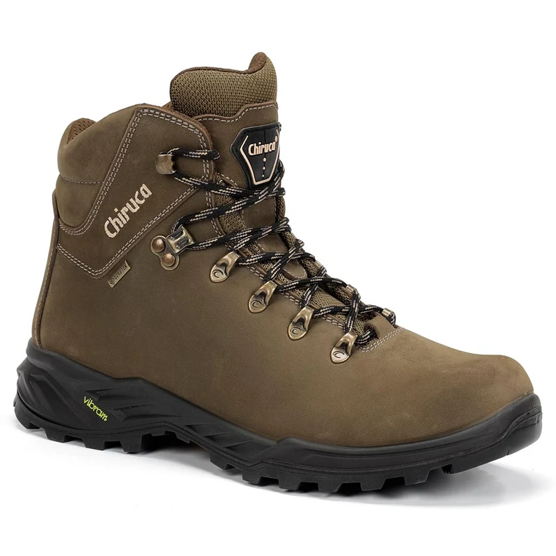 Botas de montaña y trekking Unisex Chiruca Cares 01 Gore-Tex Verde