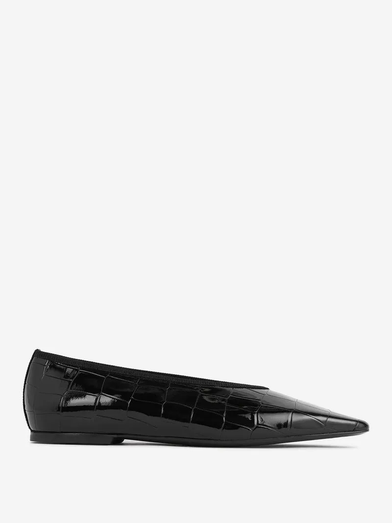 Bailarinas Minimalist Cocodrilo