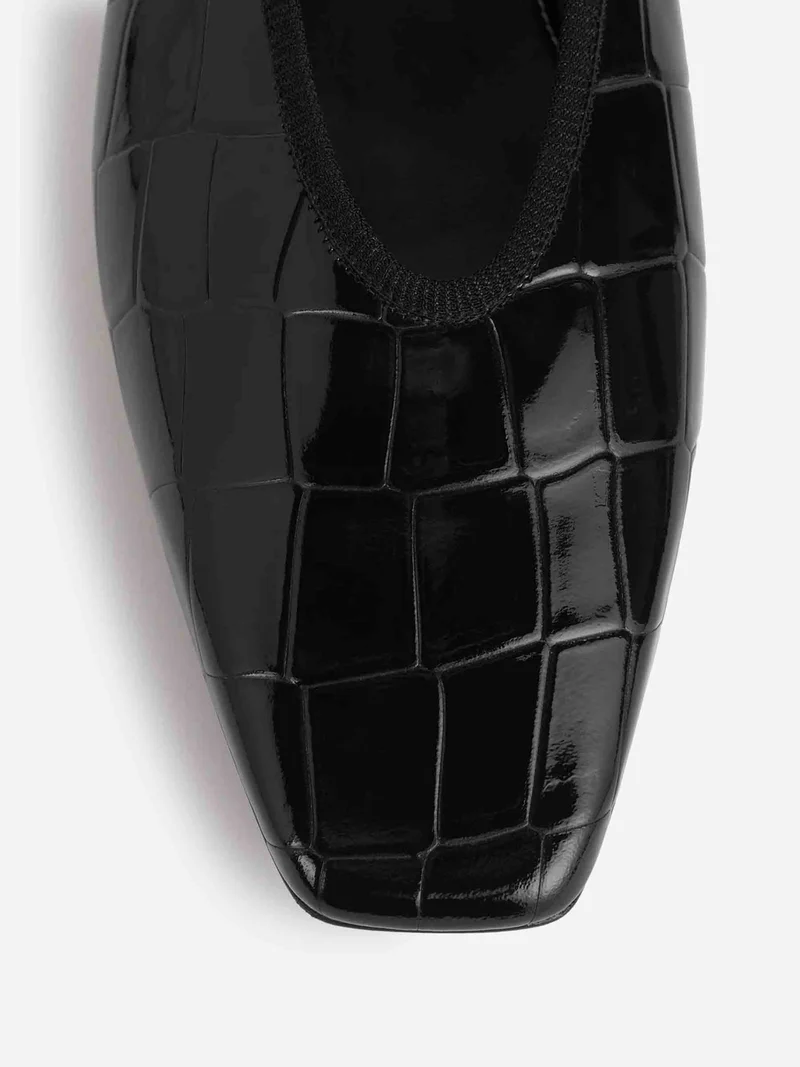 Bailarinas Minimalist Cocodrilo