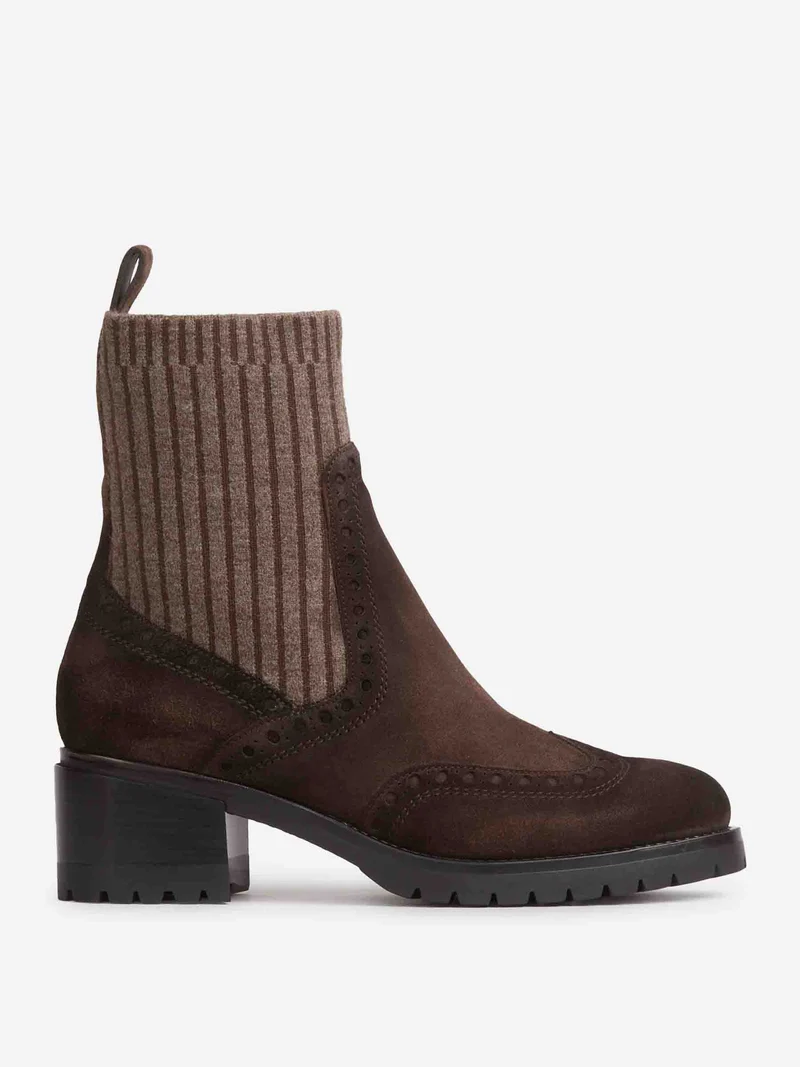 Botines Ante Canalé