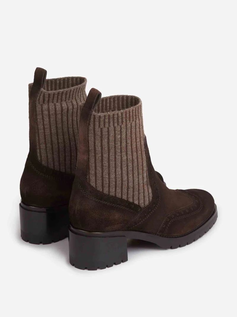 Botines Ante Canalé