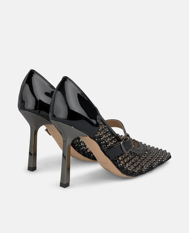 ZAPATO TACÓN REJILLA
