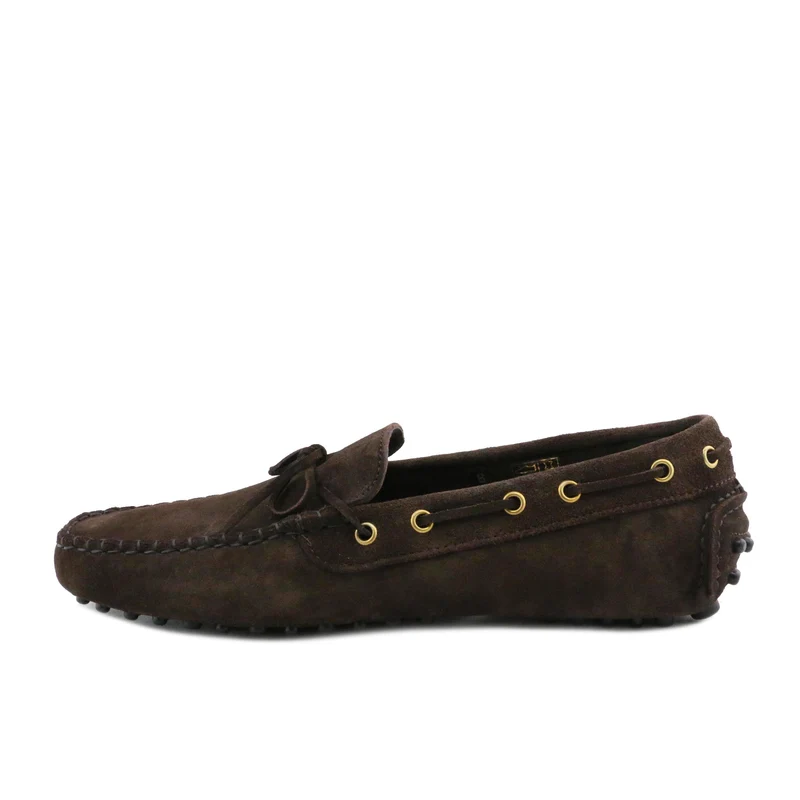Mocasín serraje marrón C104F Castellano